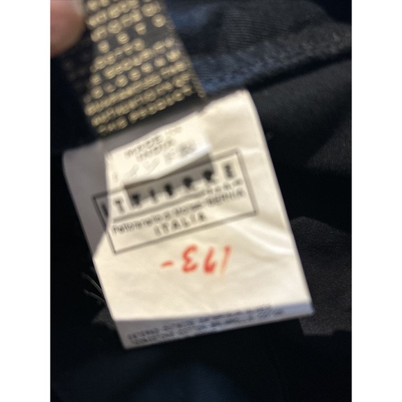 Just Cavalli Gold Label black pant jeans rhinestone gold embellished sz 40 Italy - Picture 13 of 16